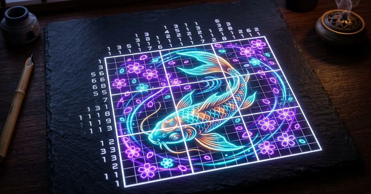 Nonogram (Picross) Mastery Guide: Overlap Logic, Edge Placement & Line Elimination - Expert Puzzle Strategy & Guide